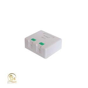 کیستون شبکه cat6 دو پورت مدل P-NET