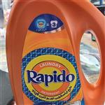 مایع لباسشویی توربو کلین راپیدو .3برابر قوی.حاوی آنزیمهای لکه برهوشمند حامی محیط زیست