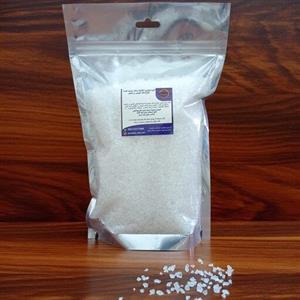 دلنمک گرانولی ( نمک کریستالی شفاف دانه درشت ) مخصوص نمکساب 500 گرمی دارای کلسیم بدون ید