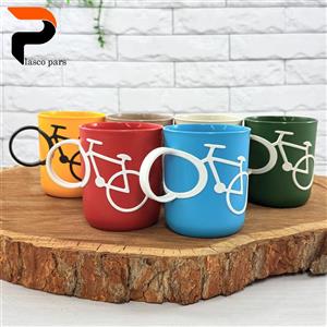 ماگ دوچرخه لیوان قهوه خوری