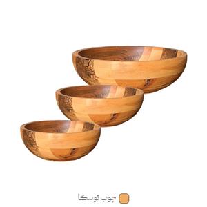 کاسه چوبی خراطی