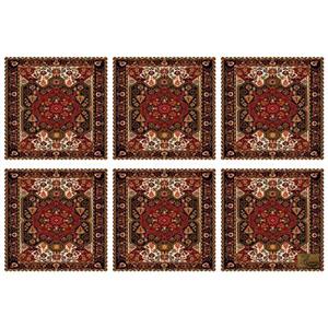 زیربشقابی مخمل رنس مدل U1-42458 سایز 30x30 سانتی متر