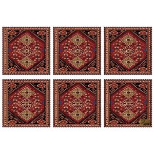 زیربشقابی مخمل رنس مدل U1-42453 سایز 30x30 سانتی متر