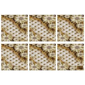 زیربشقابی مخمل رنس مدل U1-42817 سایز 30x30 سانتی متر