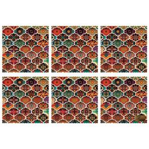 زیربشقابی مخمل رنس مدل U1-42550 سایز 30x30 سانتی متر