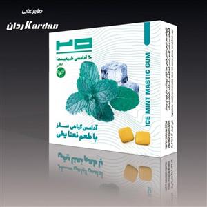 آدامس گیاهی سقز نعناع یخی 20 (باکس16 تایی)