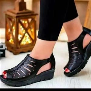 کفش تابستانی زنانه سایز 36 الی 40 پاشنه طبی بغل کش