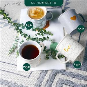لیوان ماگ سرامیکی مدل قلب