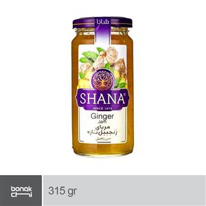 مربا زنجبیل تازه شانا 315 گرم 