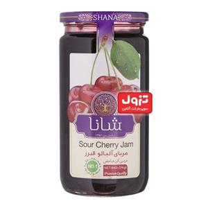 مربا آلبالو شانا مقدار 315 گرم Shana Sour cherry Jam 315gr