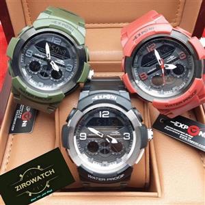 ساعت مچی دیجیتال ضداب اکسپونی