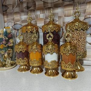 پاسماوری هفت پارچه مدل تاج مناسب برای جهیزیه عروس