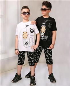 تیشرت شلوارک پسرانه خرسی