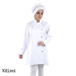 روپوش پرستاری کیمیا طرح تینا ترگال کجراه زنانه