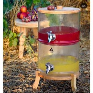 کلمن شیشه ای دوطبقه