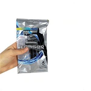  خودتراش ژیلت lemser لمسر 5 عددی