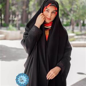 چادر دانشجویی مچ نگین دار