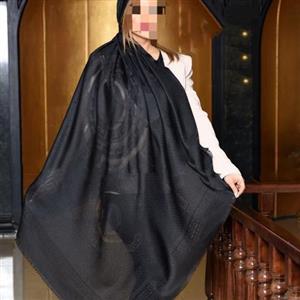روسری ژاکارد مشکی