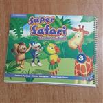کتاب زبان سوپر سافاری American Super Safari 3 به همراه کتاب کار