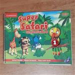 کتاب زبان سوپر  سافاری  American Super Safari 1 به همراه کتاب کار