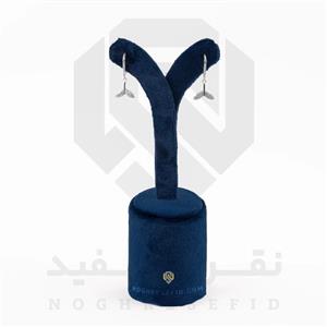 گوشواره نقره طرح دلفین با روکش طلا و طرح خاص و بینظیر 