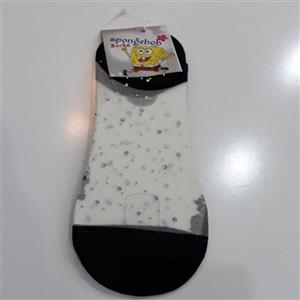 جوراب زنانه نگین دار