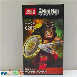 لگو فیگور های لیگ عدالت برند jisi bricks کد 0285