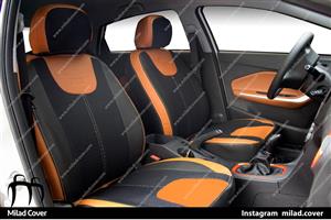 روکش صندلی چرم و تور ام وی X22 کد 2 برند آیسان Aison MVM Code seat Cover 