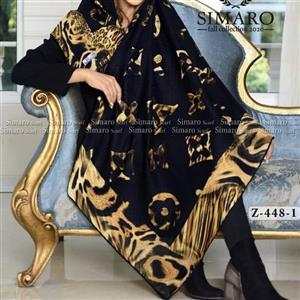 روسری حریر سیمارو طرح ال وی