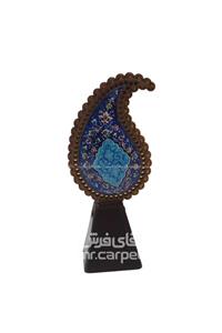 تندیس مینا با طرح بته جقه کد 001