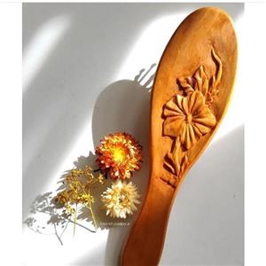 برس چوبی منبت
