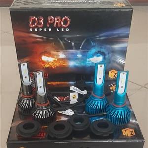 هدلایت h7 بسته 2 عددی csp رنگ سفید H7  Csp دارای الگو نور مناسب
