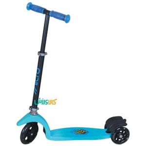 اسکوتر 3 چرخ ( 2 چرخ عقب) آبی