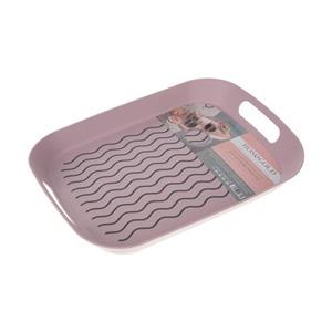 سینی رزگلد طرح موج‌ دار مدل لیزنی کد 2370