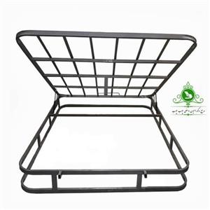 کفی تخت خواب دو نفره جکدار مدل تمام کلاف