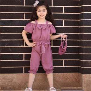 تاپ و شلوارک تابستانه دخترانه