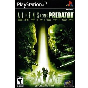  بازی پلی استیشن 2 دو بازی Aliens Versus Predator گیم مخصوص ps2 سی دی بازی استراتژیک اکشن play station 2