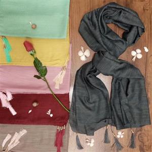 شال وال اسلپ منگوله دار