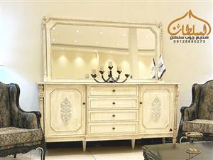 آینه و میز کنسول مدل ویکتوریا