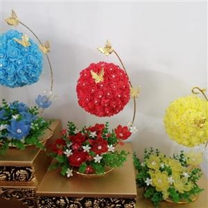 استندهای زیبای با گل های کریستالی😍
