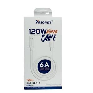 کابل شارژ تایپ سی yosonda