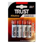 باتری قلمی تراست Plus Alkaline بسته 4 عددی