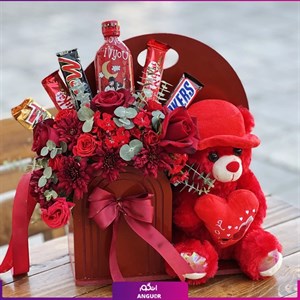 باکس گل شکلاتی