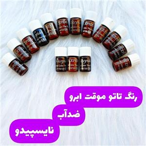 رنگ ابرو موقت نایسپیدو (تاتو ابرو موقت) رنگدهی عالی