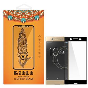 محافظ صفحه نمایش شیشه ای کوالا مدل Full Cover مناسب برای گوشی موبایل سونی Xperia XZ1 KOALA Full Cover Glass Screen Protector For Sony Xperia XZ1