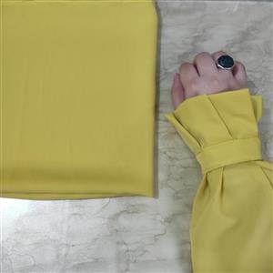 ست روسری و ساق دست آستینک پرنسسی کرپ حریر درجه یک