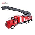 ماشین آتشنشانی فلزی با نردبان اسباب بازی Metal fire truck D4566A