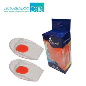 کاپ پاشنه ژله ای جفت زنانه فوت کر مدلP-004 Footcare P-004 Clear Heel Cup For Women