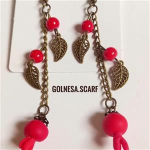گوشواره آویز انار