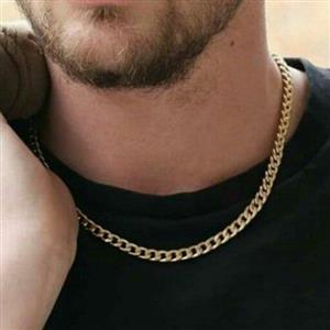 زنجیر گردن مردانه کارتیر گردنبند طلایی 
